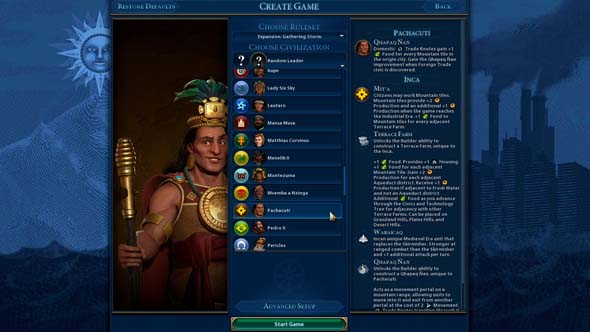 Civilization VI - ability