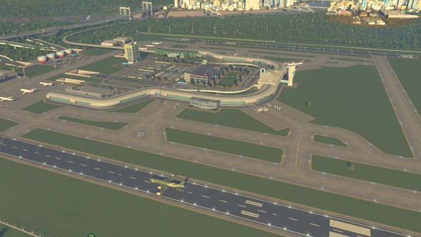 Cities: Skylines: Airports - large airport