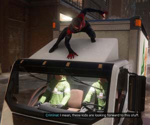 Miles Morales - FEAST truck freeze