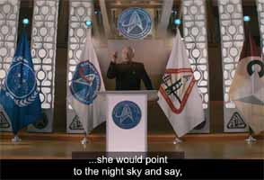 Star Trek Picard - commencement speech