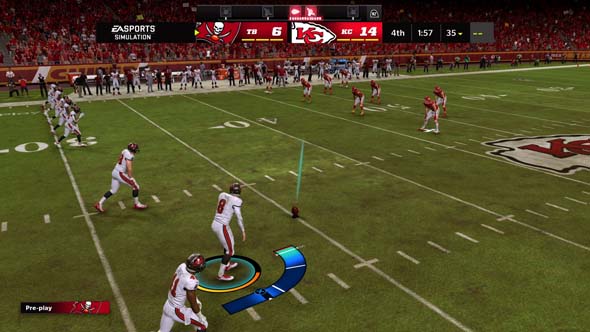 Madden 22 - onside kick