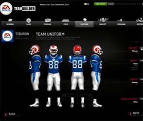 NCAA Football 14 - teambuilder