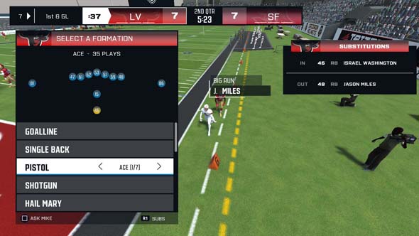 Axis Football 2023 - auto sub