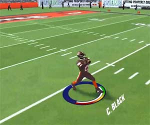 Axis Football 2023 - punt return