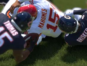 Madden NFL 23 - fumble suction