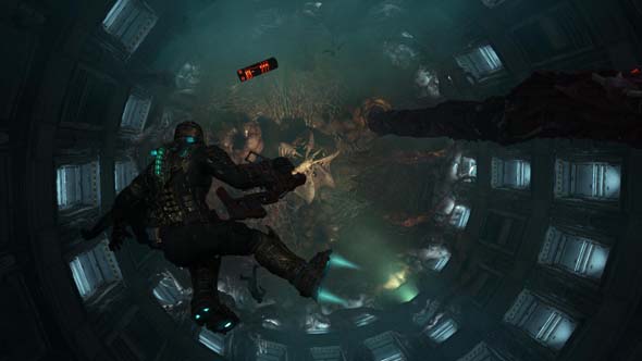 Dead Space - zero-gravity