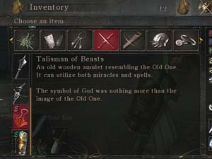 Demon's Souls - Talisman of the Beast