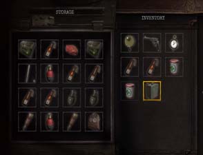 Amnesia: The Bunker - item box full