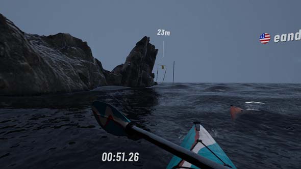 Kayak VR - storm