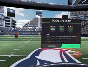NFL ProEra VR - mini-camp precision passing