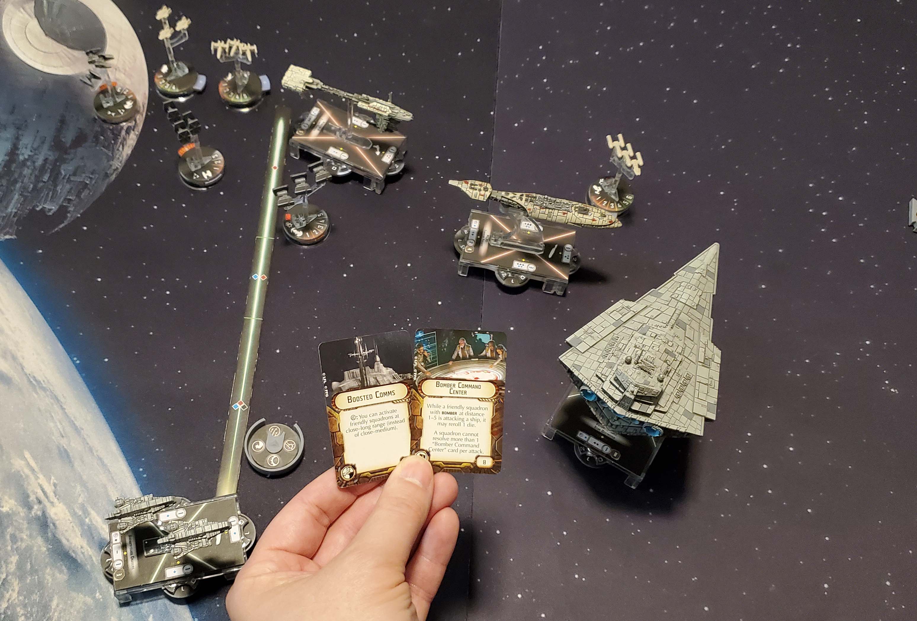 Star Wars Armada - bomber comms