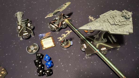 Star Wars Armada - MC-30 Torpedo frigate