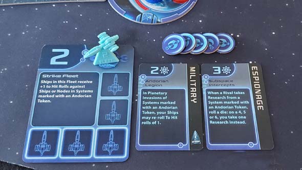 Andorian token abilities