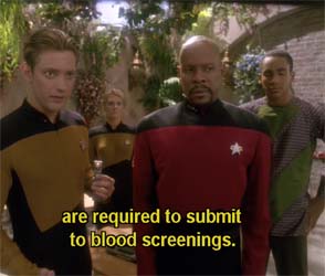 Star Trek DS9 - foreign interference