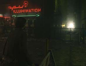 Alan Wake 2 - neon sign