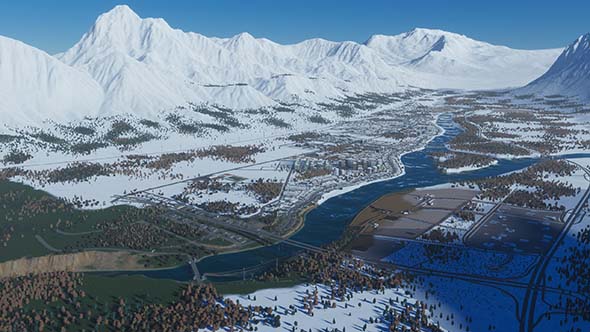 Cities: Skylines II - mountains