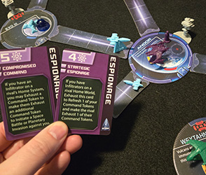 Changeling infiltrator using Strategic Espionage on conquered Home World