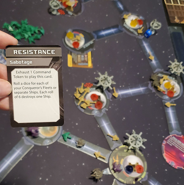 Dominion War resistance card: sabotage