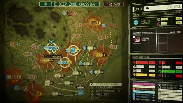 Pacific Drive - trip planner