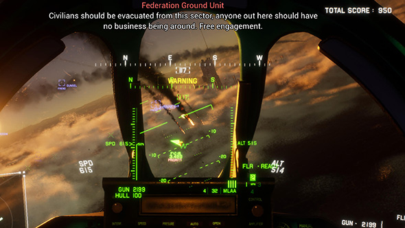 Project Wingman - explosions