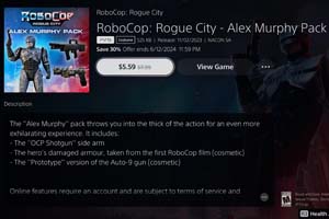 RoboCop: Rogue City - battle damage DLC