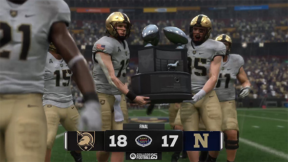 College Football 25 - close loss