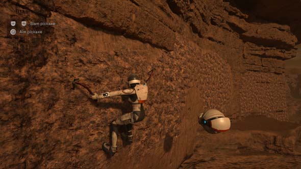 Deliver Us Mars - climbing