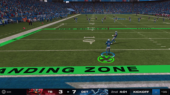 Madden 25 - dynamic kickoff