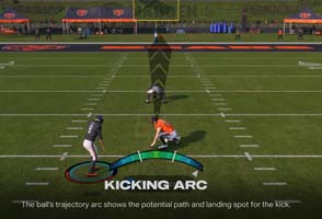Madden 25 - kick trajectory tutorial