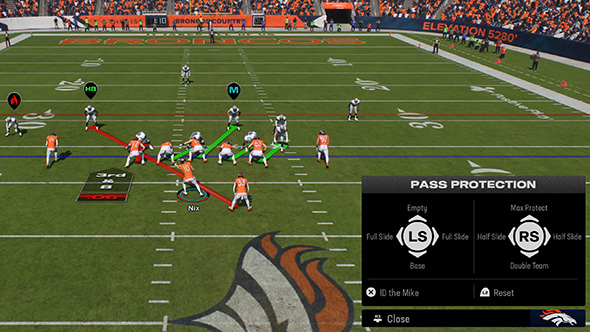 Madden 25 - half-slide