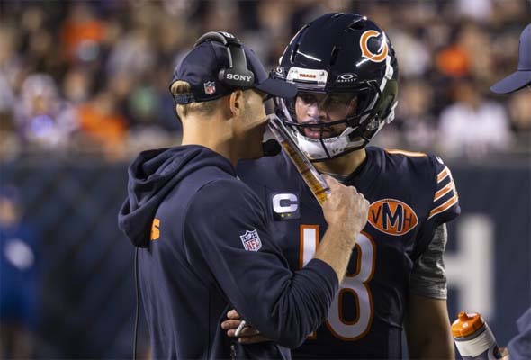 Ben Johnson and Caleb Williams