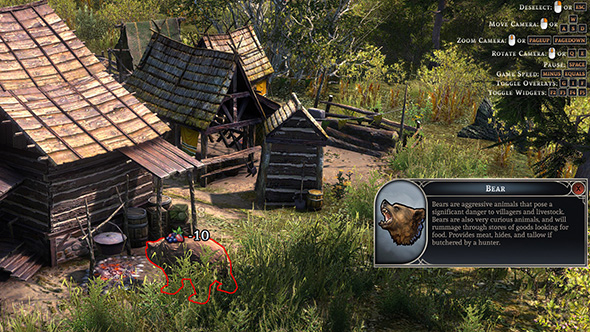 Farthest Frontier - fog of war