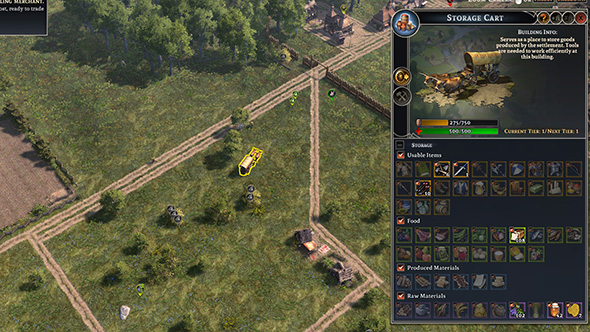 Farthest Frontier - supply wagon