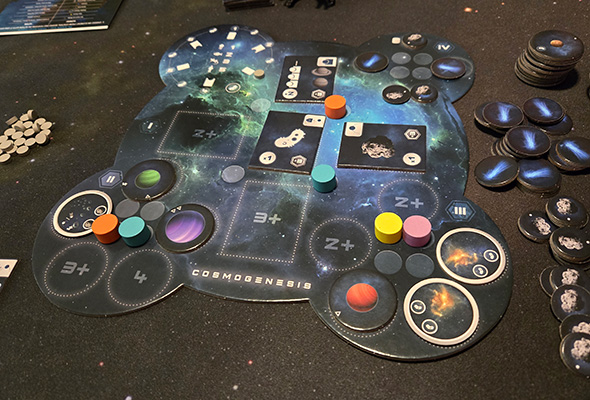 Cosmogenesis - resource board