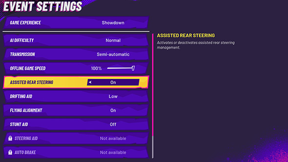 Monster Jam Showdown - assist features