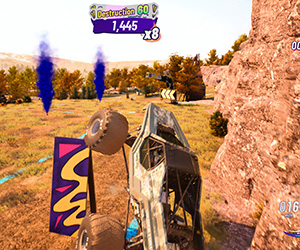 Monster Jam Showdown - airborne