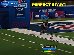 Madden 25 - combine drill