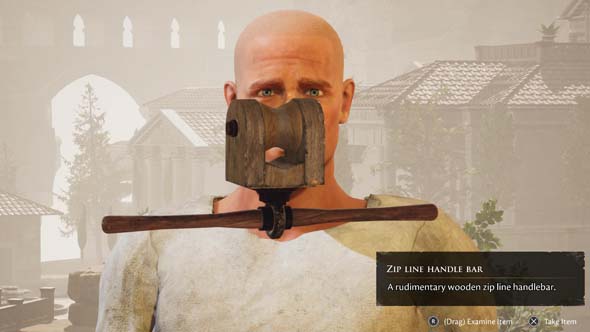 The Forgotten City - zip line