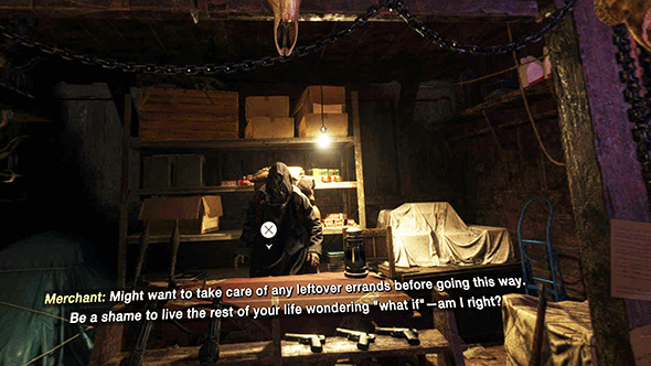 Resident Evil 4 (2023) - merchant