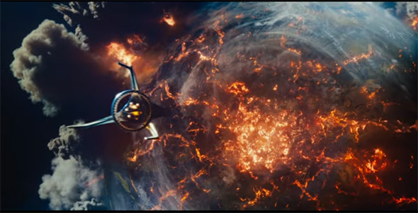 Fantastic Four: First Steps - space ship