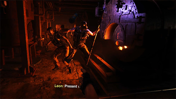 Resident Evil 4 (2023) - grenade