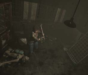 Tormented Souls - aiming weapon