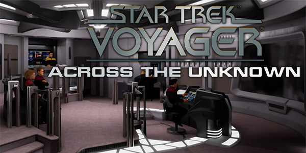 Star Trek Voyager: Across The Unknown - title