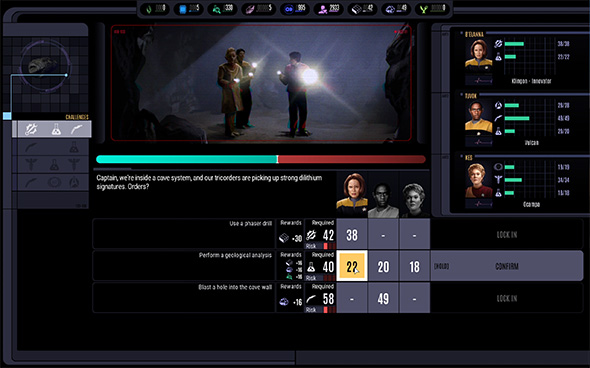 Star Trek Voyager: Across the Unknown - away mission