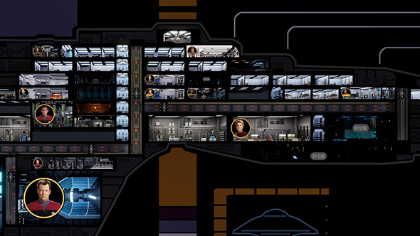 Star Trek Voyager: Across the Unknown - backup rooms