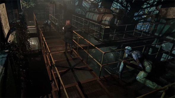 Tormented Souls 2 - catwalk ambush