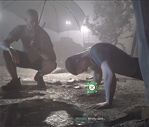 007 First Light - push ups