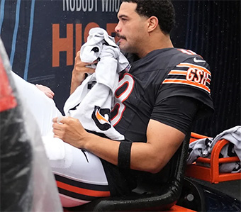 Caleb Williams injury