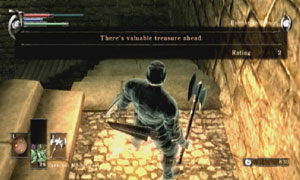 Demon's Souls online message example