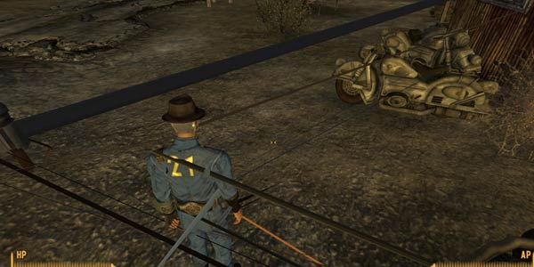 Fallout New Vegas graphics glitch